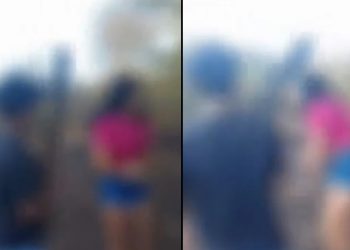 Vídeo: jovem de 19 anos leva surr@ de tábua de madeira do namorado c0varde