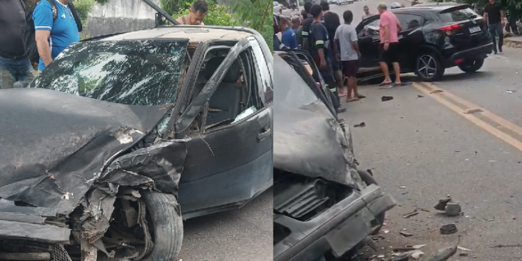 Vídeos: Condutor bebe todas, b@te em cinco carros e atr0pela motoqueiro no bairro Cachoeirinha