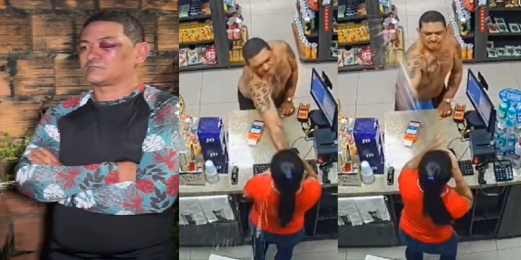Vídeo: Agr3ss0r de atendente de posto de Manaus diz que estava bêbado e ela não queria devolver R$ 50