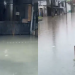Vídeo: Chuva causa quatro ocorrências entre deslizamento e alagamentos em Manaus