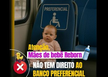Sinetram: mães de bebê reborn não têm direito a assento preferencial em Manaus 