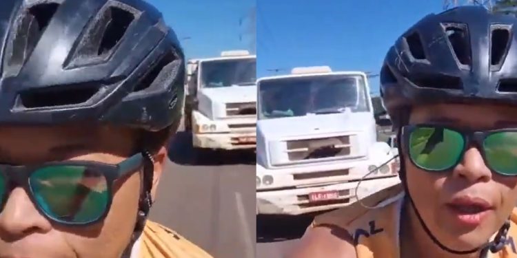 Vídeo: mulher grava o próprio atropelament0 na estrada