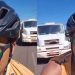 Vídeo: mulher grava o próprio atropelament0 na estrada