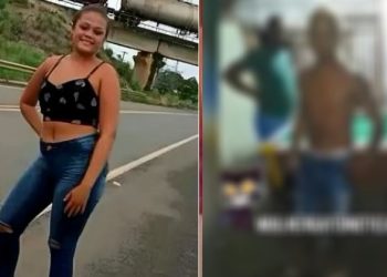 Vídeo: homem leva duas facad@s da ex, revida e fur@ ela até a m0rte no aniversário dela