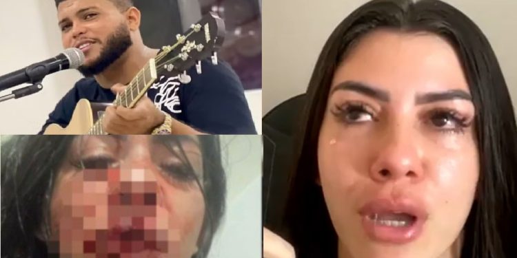 Vídeos: Kaline muda versão novamente e volta a acusar cantor de agressã0 em Manaus: ‘me deixei levar’