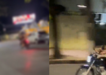 Vídeo: Motoqueira @ssanhada dá tap@ na potranca e mostra tudo em Manaus