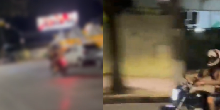 Vídeo: Motoqueira @ssanhada dá tap@ na potranca e mostra tudo em Manaus