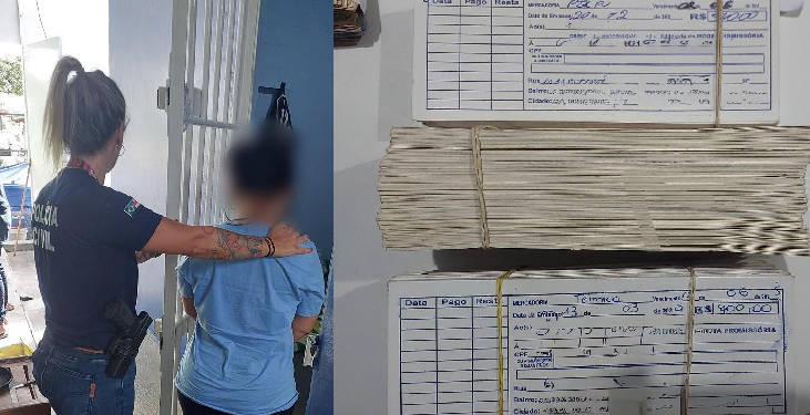 Polícia prende casal que extorqu1a mulheres com falsas dívidas em loja de departamentos no AM