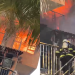 Vídeo: Incêndio destrói apartamento no Prosamim e deixa quatro ferid0s em Manaus