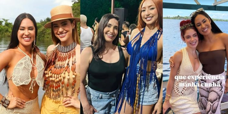 Vídeo: Isabelle Nogueira reúne celebridades em Manaus e mostra belezas do Amazonas ao Brasil