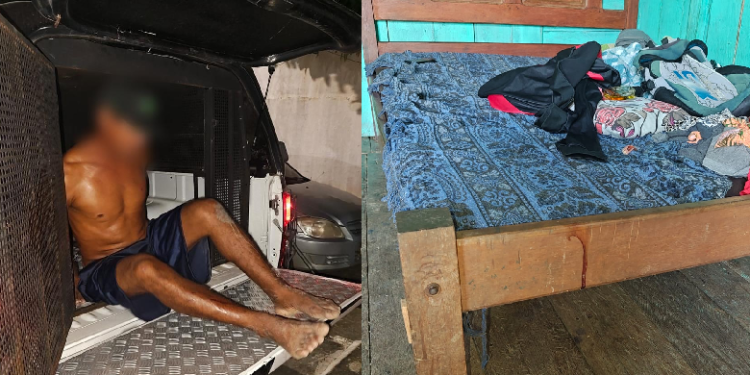 Homem quase m@ta a esposa e filho de 6 anos conta tudo para a polícia no interior do Amazonas