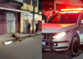 Homem é ex3cutado em cima da moto na frente da família no bairro Manôa