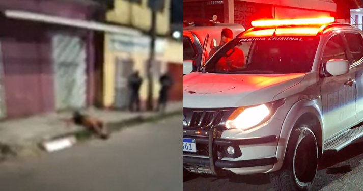 Homem é ex3cutado em cima da moto na frente da família no bairro Manôa