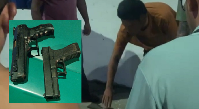 Vídeo: Todo de preto e levando dois simulacros, homem é encontrado m0rt0 a t1r0s em Manaus