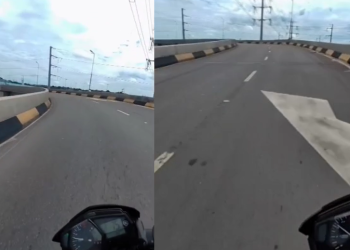 Vídeo: ‘Amostradinho’ trafega no viaduto Rei Pelé a mais de 100 km/h e gera r3volta