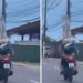 Vídeo: homem leva manequim para passear na Ponta Negra: ‘Manaus nunca decepciona’