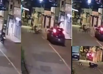 Vídeo: motos se ch0cam de frente em Manaus e jovem de 23 anos m0rre na hora