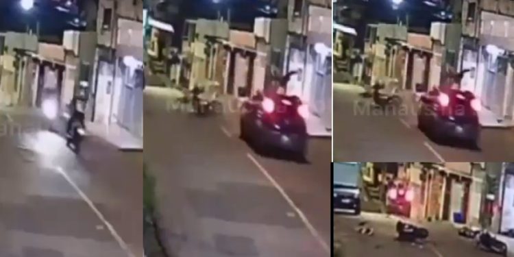 Vídeo: motos se ch0cam de frente em Manaus e jovem de 23 anos m0rre na hora