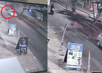 Veja momento em que homem empurra ‘do nada’ idosa em via e ela m0rre atr0pelada em Manaus; vídeo