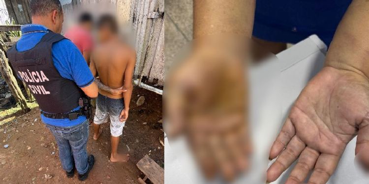 Veja: Dupla é pr3sa após t0rturar mulher com dívida em dr0gas e e$tuprar meninas em Manacapuru
