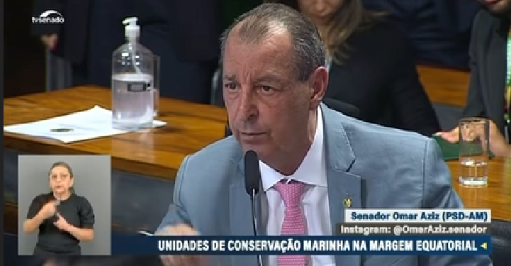 Omar Aziz trava embate com Marina Silva em defesa da BR-319: ‘A senhora atrapalha o progresso’