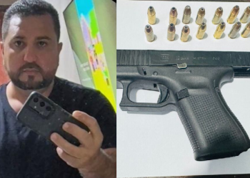 Empresário que gosta de ‘encher a cara’ fica doidã0 em Beruri e faz d1spar0s no meio da rua