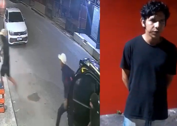 Vídeo: Polícia prende um dos band1d0s que tentou ass@ltar pizzaria em Manaus
