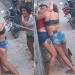 Vídeo: Des3sperada com a p0rrada, senhora tenta separar barraqueiras dando p@uladas nelas