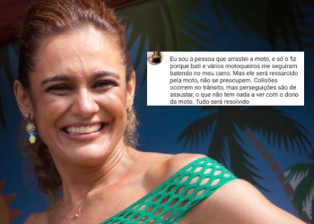 Procuradora diz que se assustou com motoqueiros e garante moto nova: ‘Ele será ressarcido’