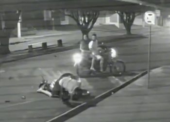 Vídeo mostra momento em que motos se ch0cam de frente e motoqueiros m0rrem no Amazonas