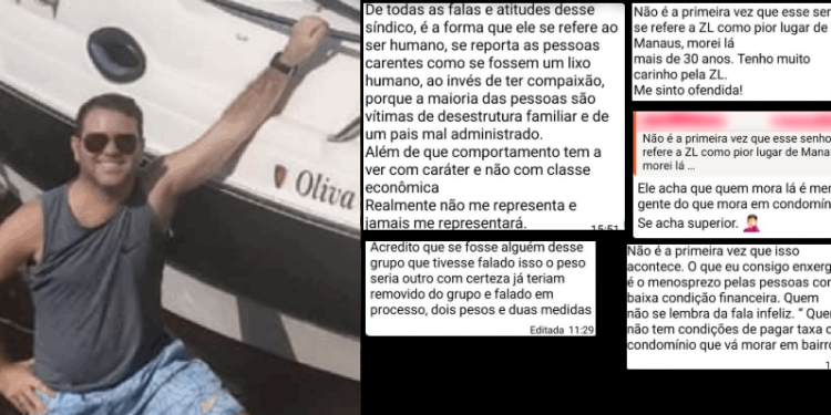 Se achando o ‘ricão’, tenente dos Bombeiros em Manaus diz que ‘lugar de sujismundo é na ZL’