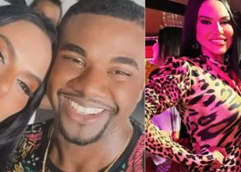 Vídeo: Davi Brito debocha de Tamires do Garantido e sai rindo da delegacia  