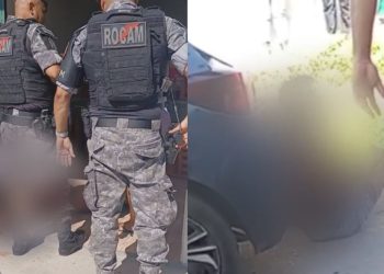 Vídeo: assalt4nte leva a pior e é agredid0 por moradores da zona leste de Manaus