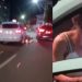 Vídeo: No volante, mulher destrói moto de entregador arrastando por mais de 3 km em Manaus