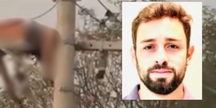 Vídeo: Engenheiro civil m0rr3 aletrocutad0 após subir em poste durante crise de surto
