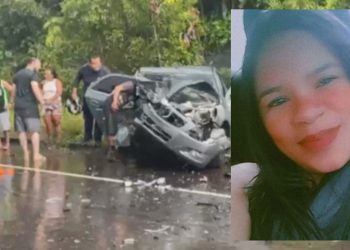 Mulher grávida que perdeu a vida em acid3nte grave na AM-070 é identificada