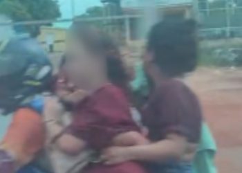 "Só Manacapuru mesmo": vídeo mostra mototaxista levando 3 novinhas na garupa