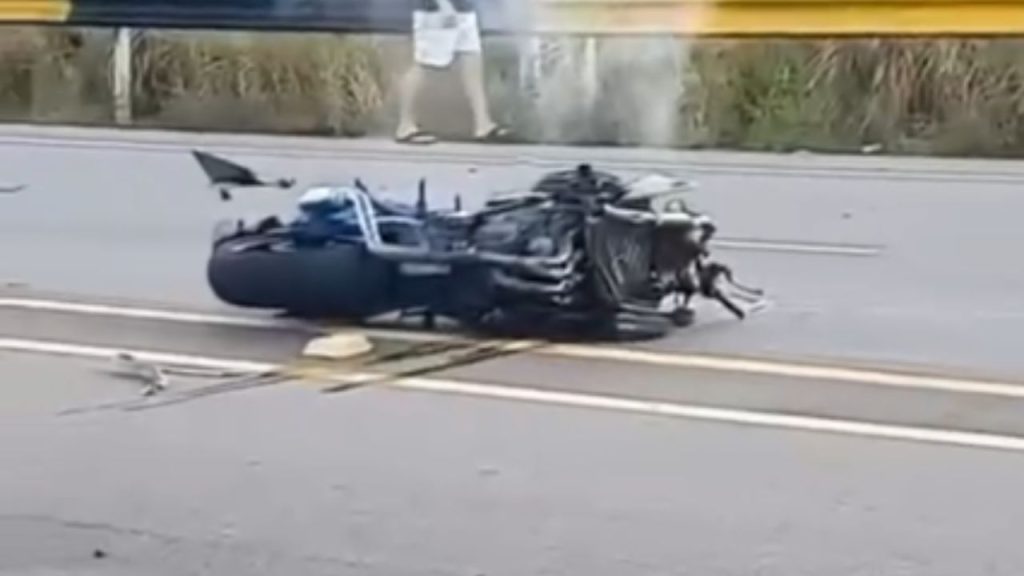 Motociclista m0rr3 após gr4ve ac1dente na AM-070 no Dia das Mães; veja o vídeo