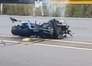 Motociclista m0rr3 após gr4ve ac1dente na AM-070 no Dia das Mães; veja o vídeo