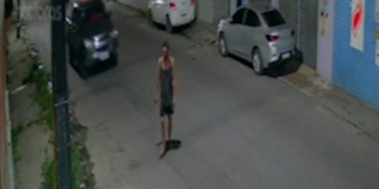 Vídeo: Carro passa em alta velocidade, atr0pel4 jovem e segue caminho sem prestar socorro na Cidade Nova