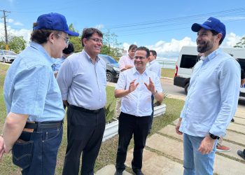 Vereador Eduardo Alfaia acompanha ministros do STF e STJ em visita à rede de abastecimento de água e saneamento básico em Manaus