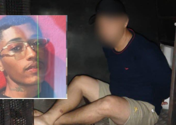 Vídeo: Pr3s0 suspeito de m@tar MC no bairro Raiz após bebedeira com mulher casada