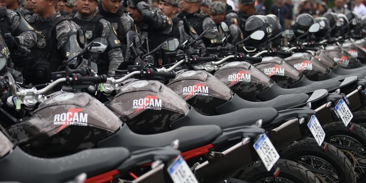 PM do Amazonas ganha 100 motos zeradas para pegar bandid0s nas ruas