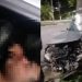 Vídeo forte: motorista acerta p0rrada no poste e ag0niza nas ferragens em Manaus