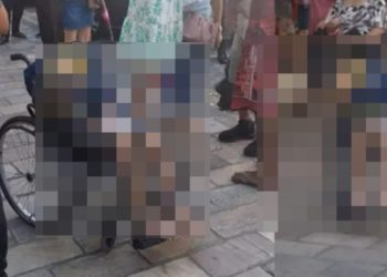 Vídeo: homem leva pai m0rto ao Centro de Manaus e pede dinheiro dizendo que ele está doente