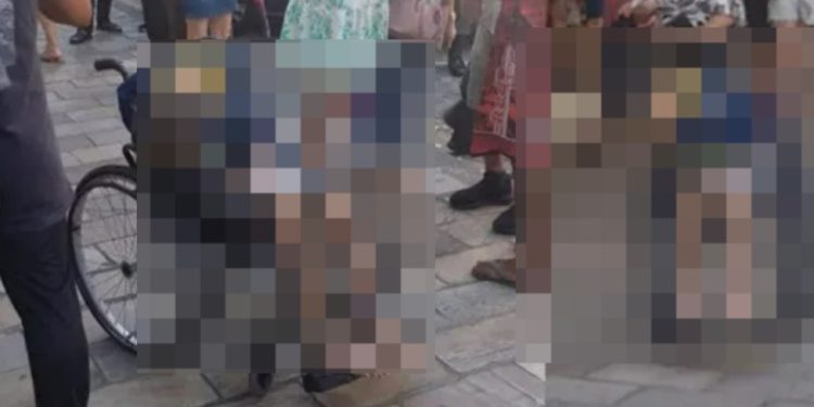 Vídeo: homem leva pai m0rto ao Centro de Manaus e pede dinheiro dizendo que ele está doente