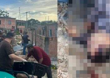 Imagem forte: pai de sete filhos é m0rto a tir0s na cabeça em Manaus