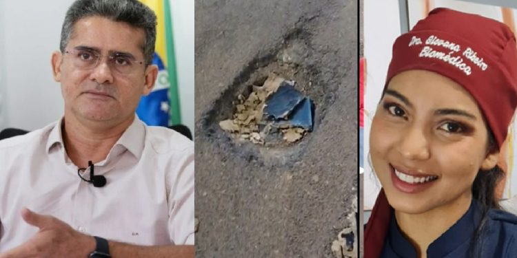 David Almeida culpa chuva por buracos e insinua que marido teve culpa por m0rte da grávida na Djalma