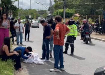 Vídeo: Professor de música m0rr3 em ac1dente de moto na avenida Andre Araújo