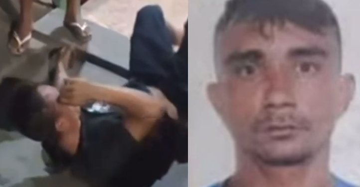 Vídeo: Assaltante que esqueceu RG em dr0garia leva p0rrada da população de Manacapuru